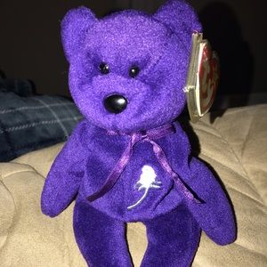 Princess Di Beanie Baby bear